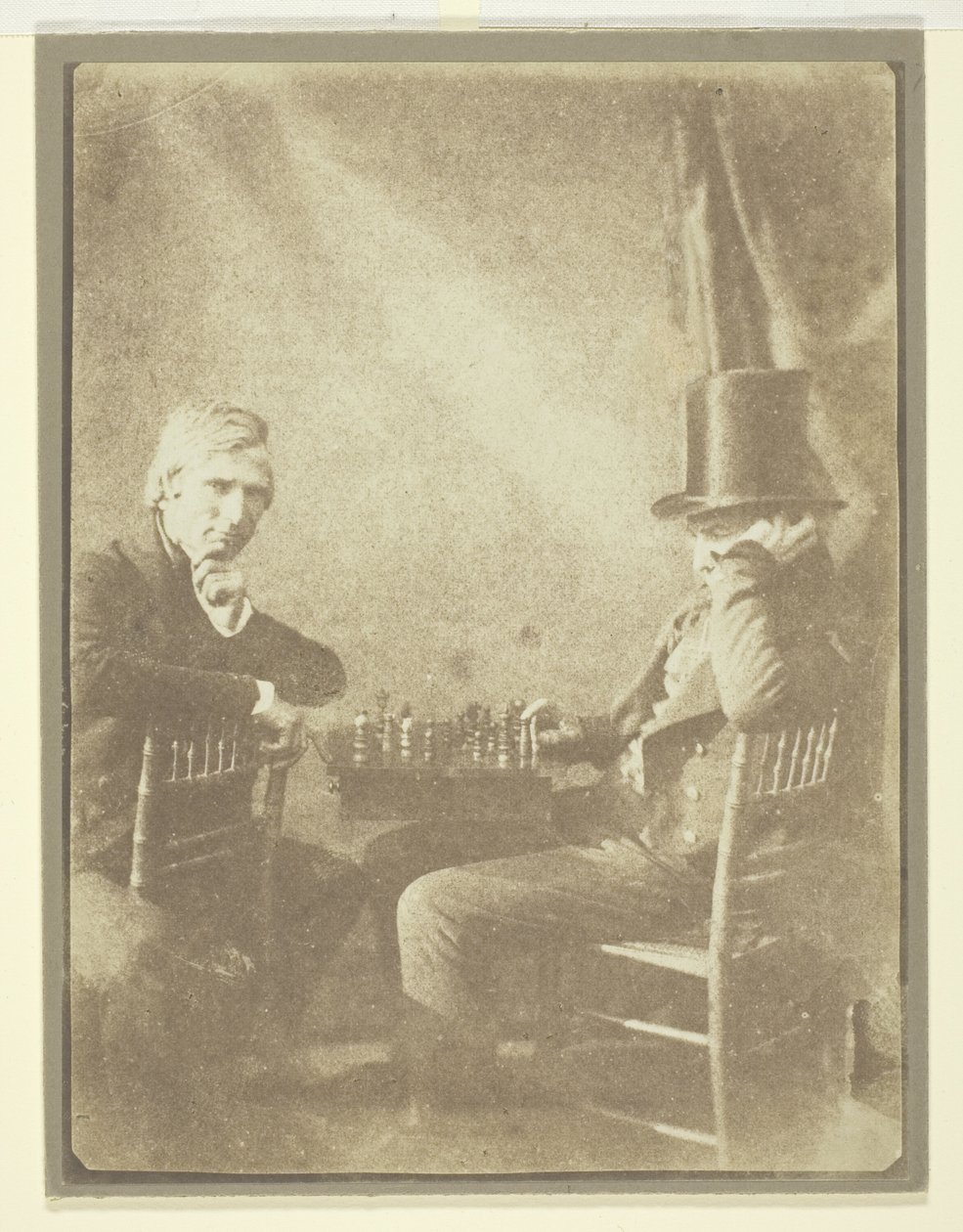 Satranç Oyuncuları by William Henry Fox Talbot