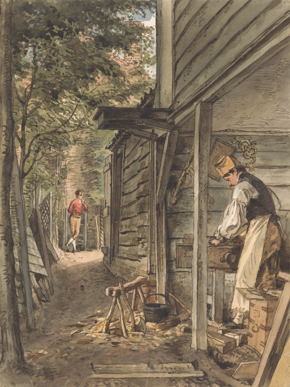 Dr. Munro'nun Marangozu İş Başında by William Henry Hunt