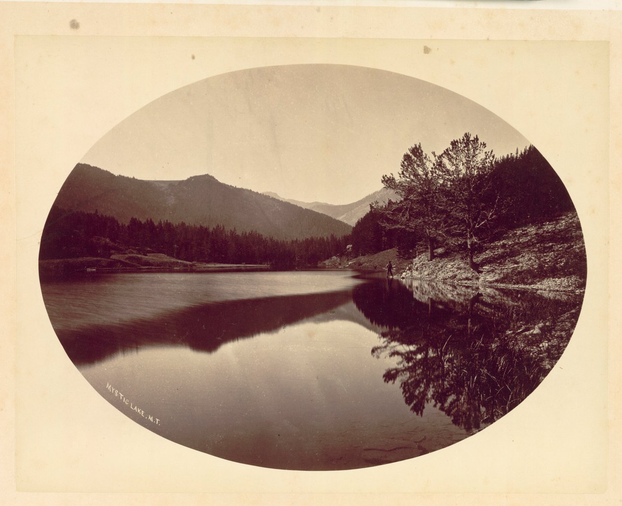 Mistik Göl, M.T., 1872. by William Henry Jackson