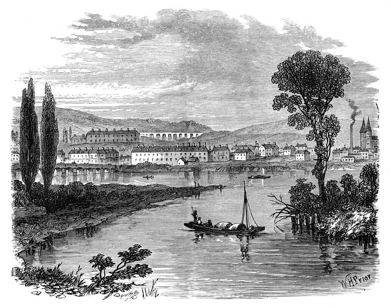 Sedan, 19. yüzyıl. by William Henry Prior
