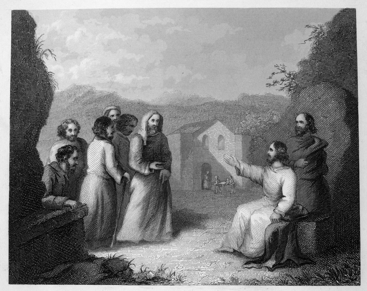 Mesih ve Havarileri by William Hogarth
