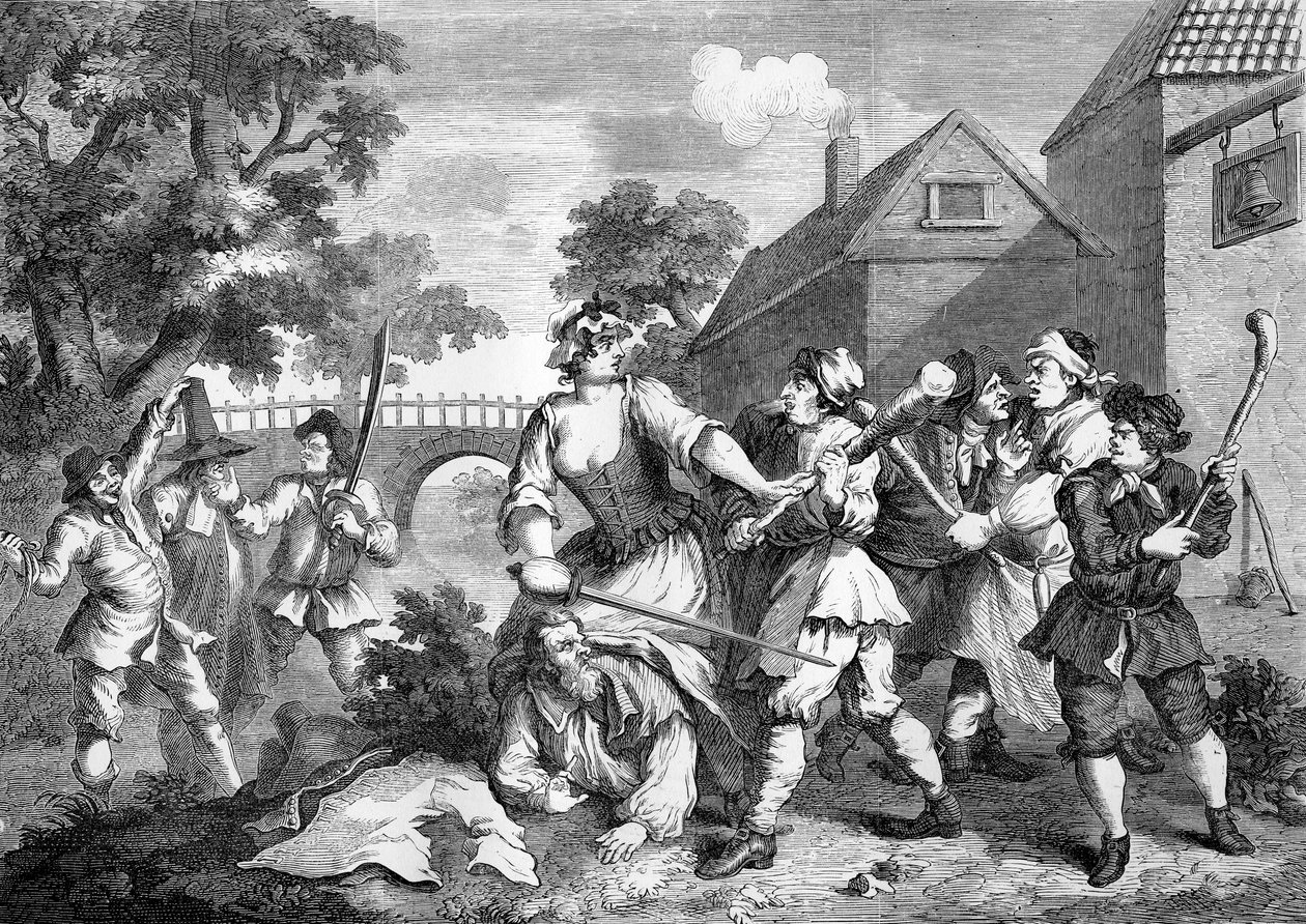 Hudibralar, William Hogarth by William Hogarth