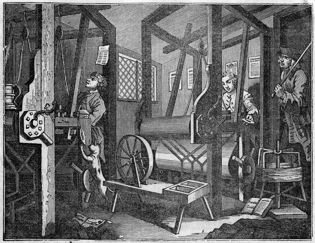 TEKSTİL FABRİKASI by William Hogarth