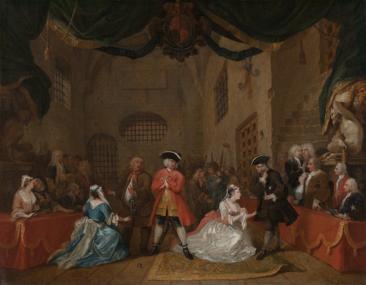Dilenci Operası, 1729. by William Hogarth