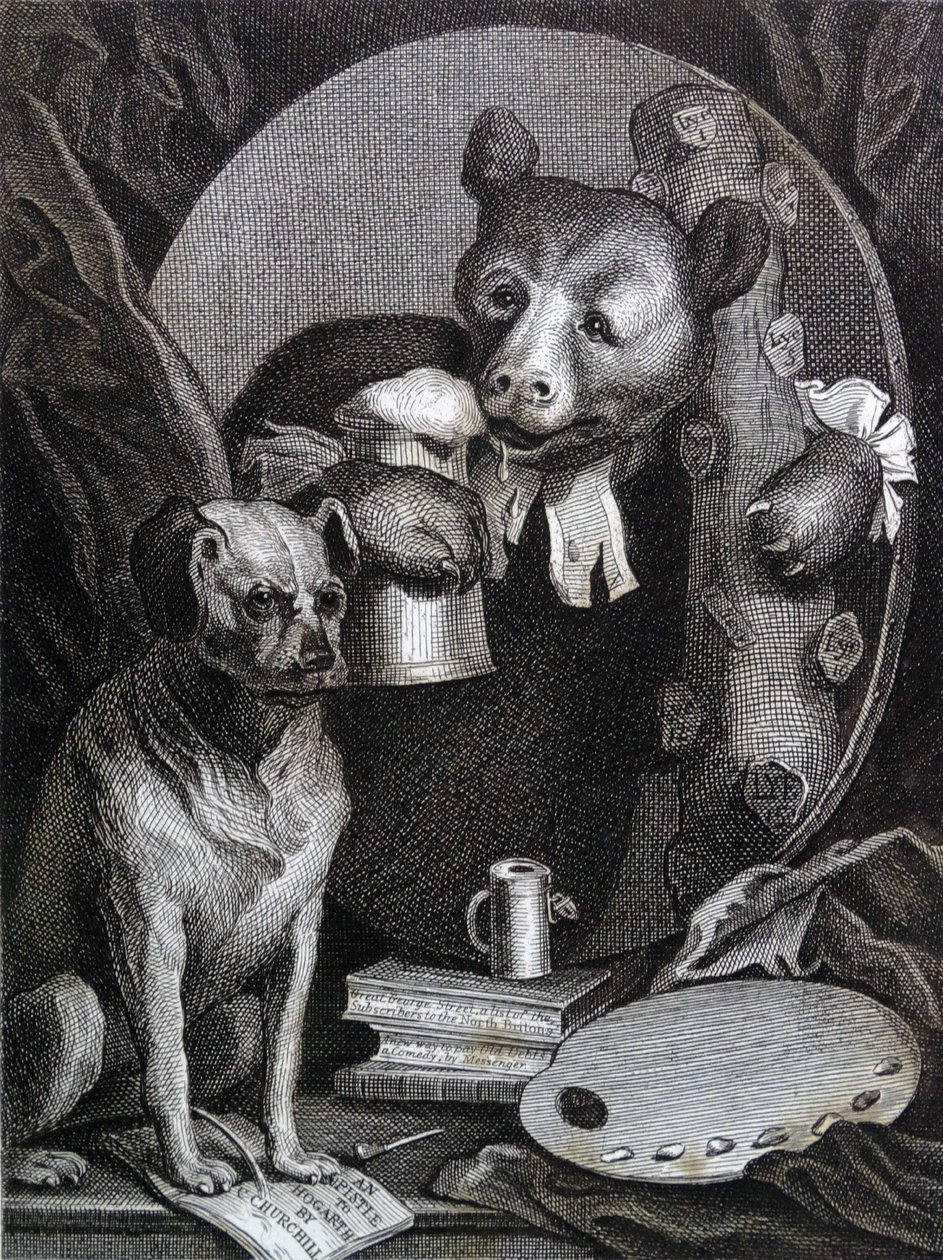 Bruiser by William Hogarth