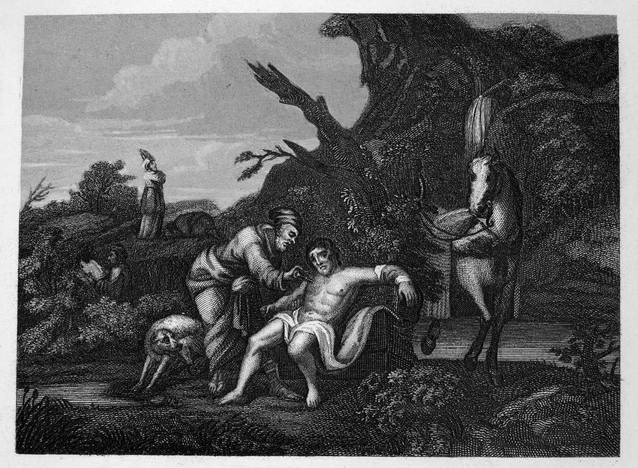 İyi Samiriyeli by William Hogarth