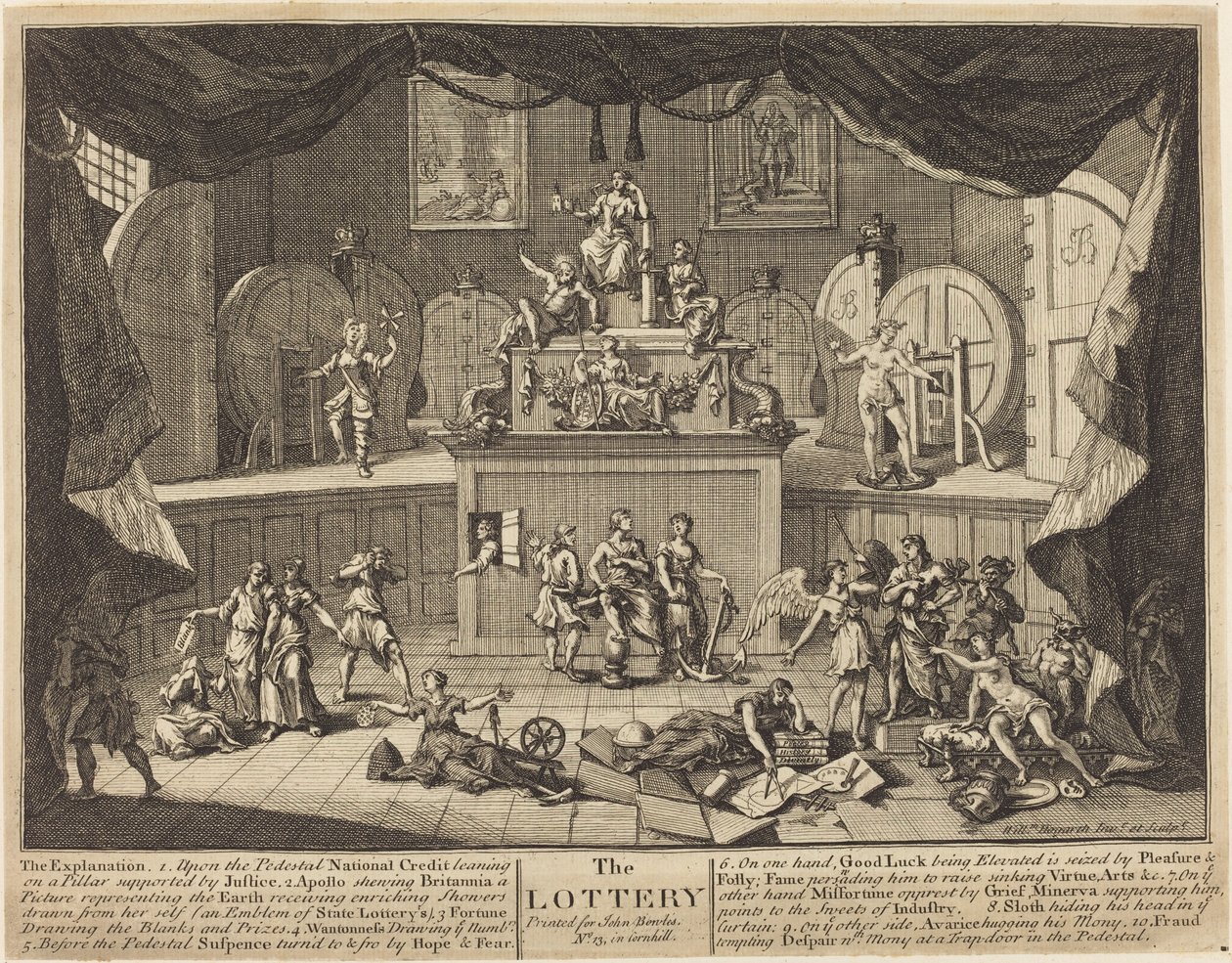 Piyango by William Hogarth