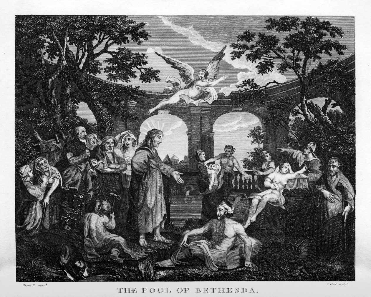 Bethesda Havuzu, William Hogarth by William Hogarth
