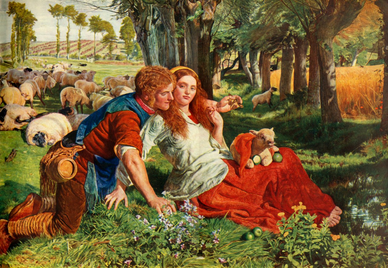 Kiralık Çoban, 1851, 1948. by William Holman Hunt