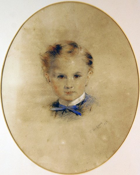 Bir çocuğun portresi by William Huggins