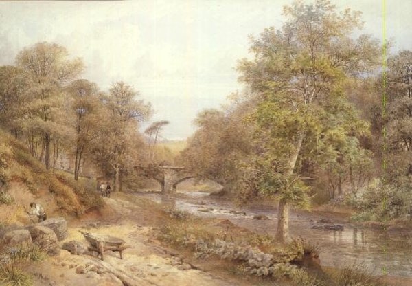 Nehir kenarında taşocakçılığı by William Hull