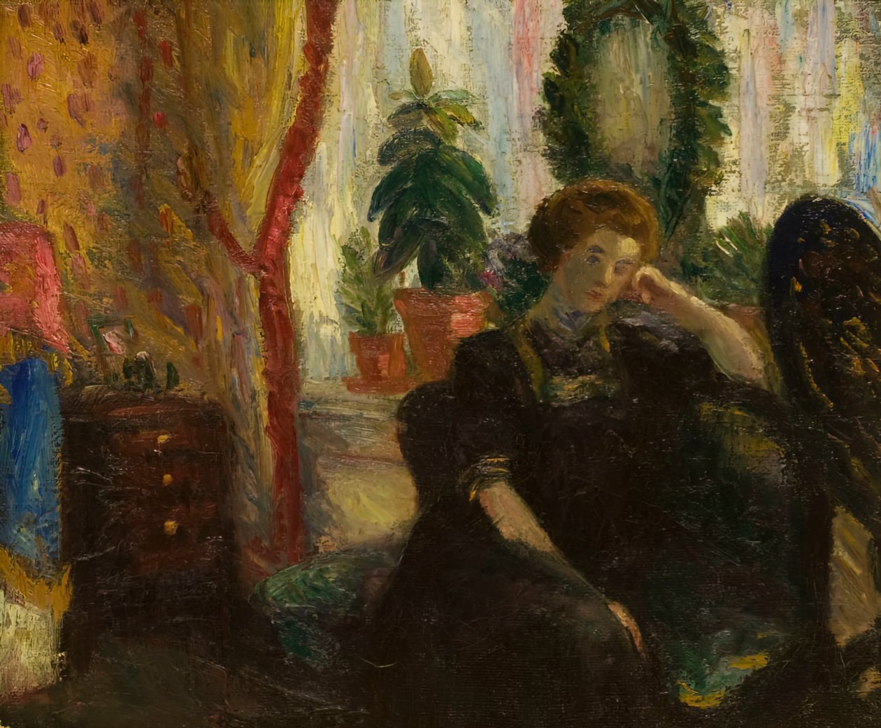 Sanatçının Karısı, c. 1905. by William James Glackens