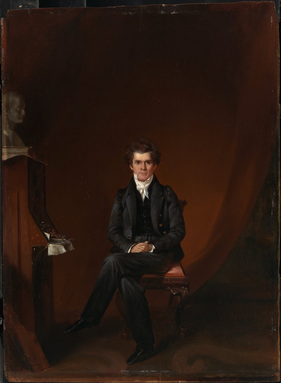 John Caldwell Calhoun, c. 1832. by William James Hubard