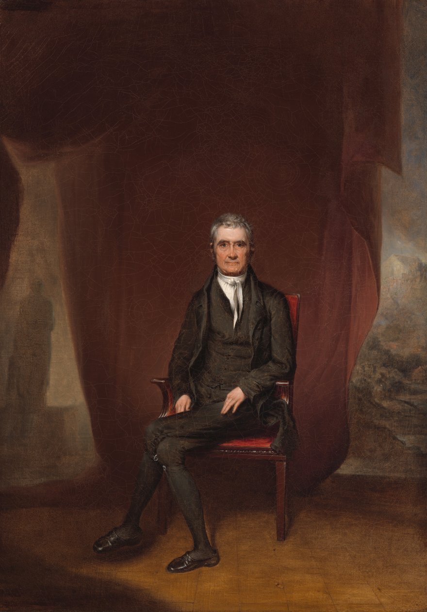 John Marshall, c. 1832. by William James Hubard