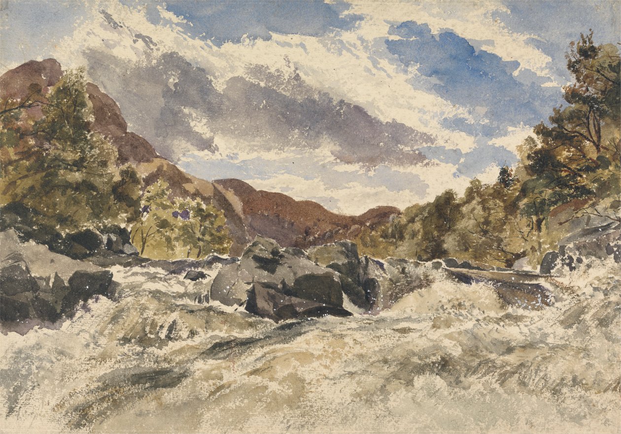 Bir Dağ Sel by William James Muller