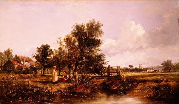 Medway üzerinde Gillingham by William James Muller