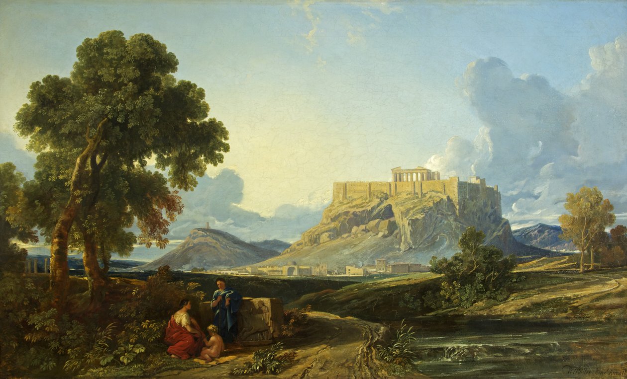 Akropolis, Atina by William James Muller