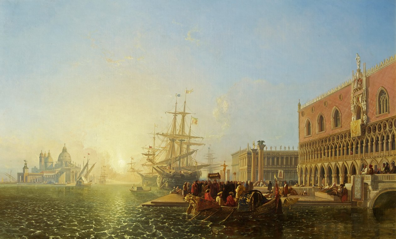 Doge Sarayı, Venedik by William James Muller