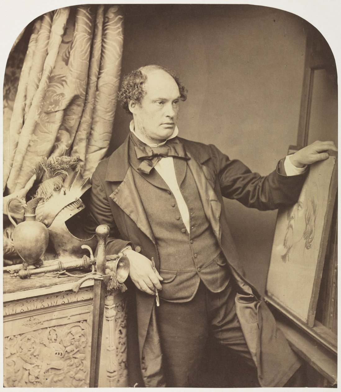 Daniel Maclise 1806-1870, 1857. by William Lake Price