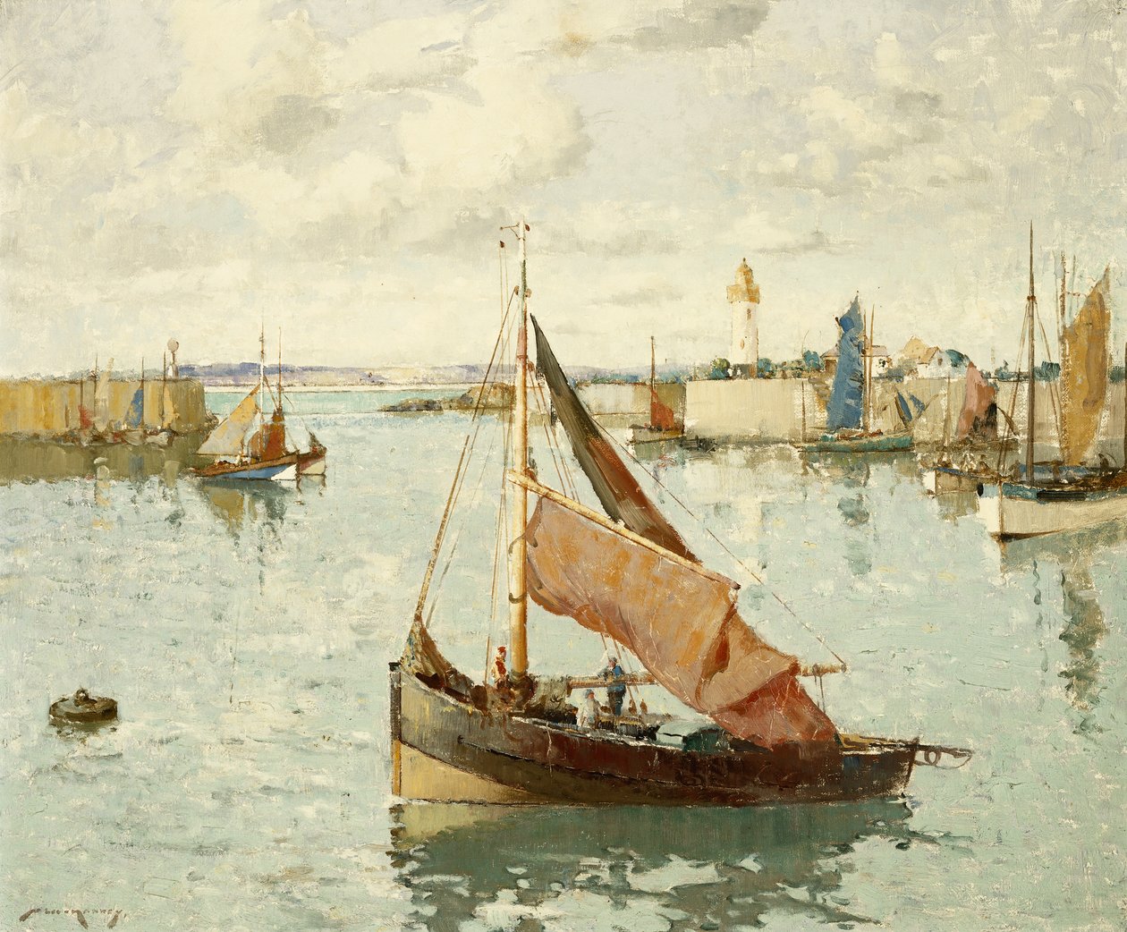 Seine ağzına yakın by William Lee Hankey