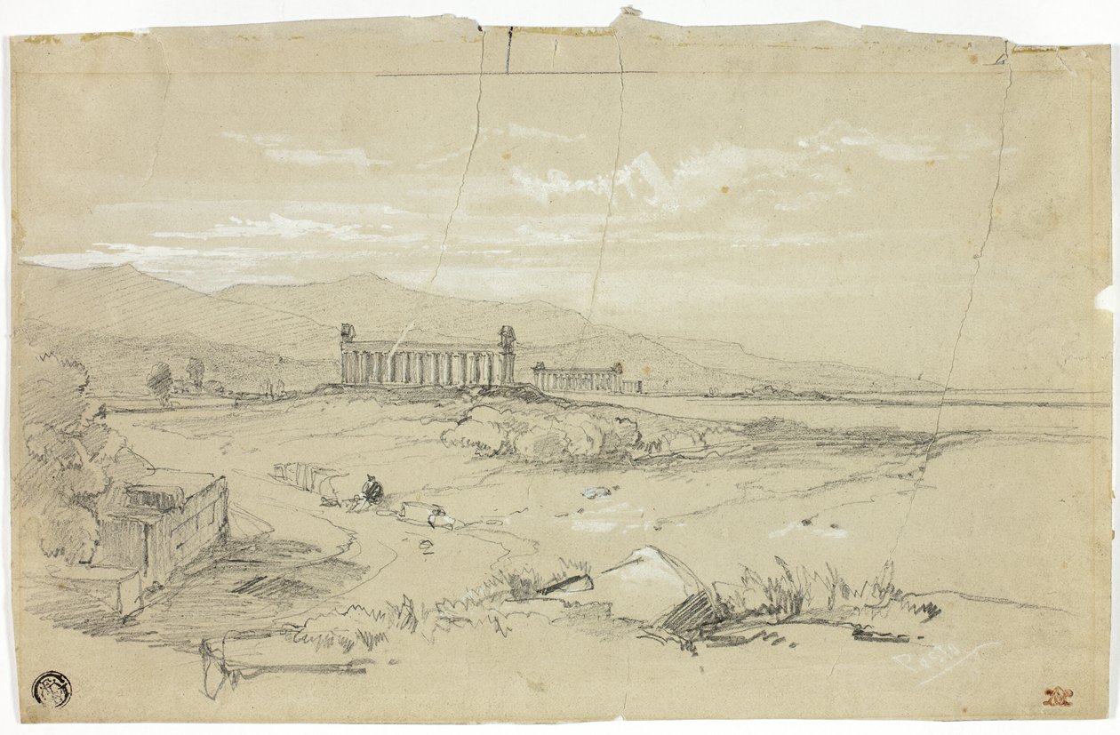 paestum by William Leighton Leitch