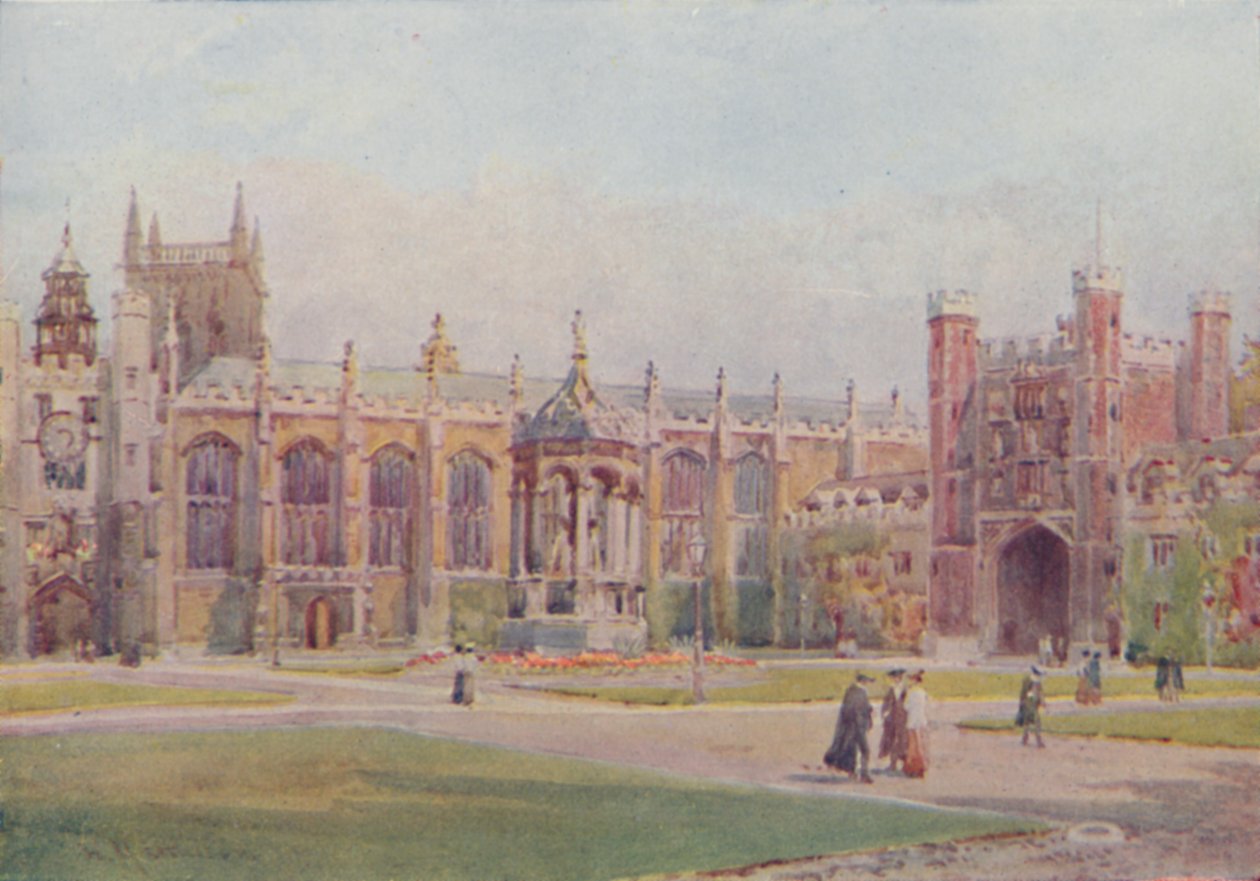 Trinity Koleji, Cambridge, 1910 by William Matthison