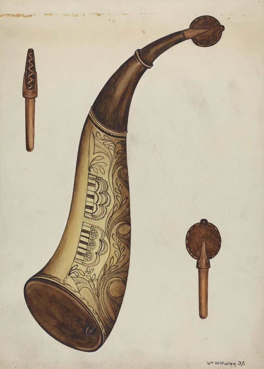 Toz Boynuzu, 1937. by William McAuley