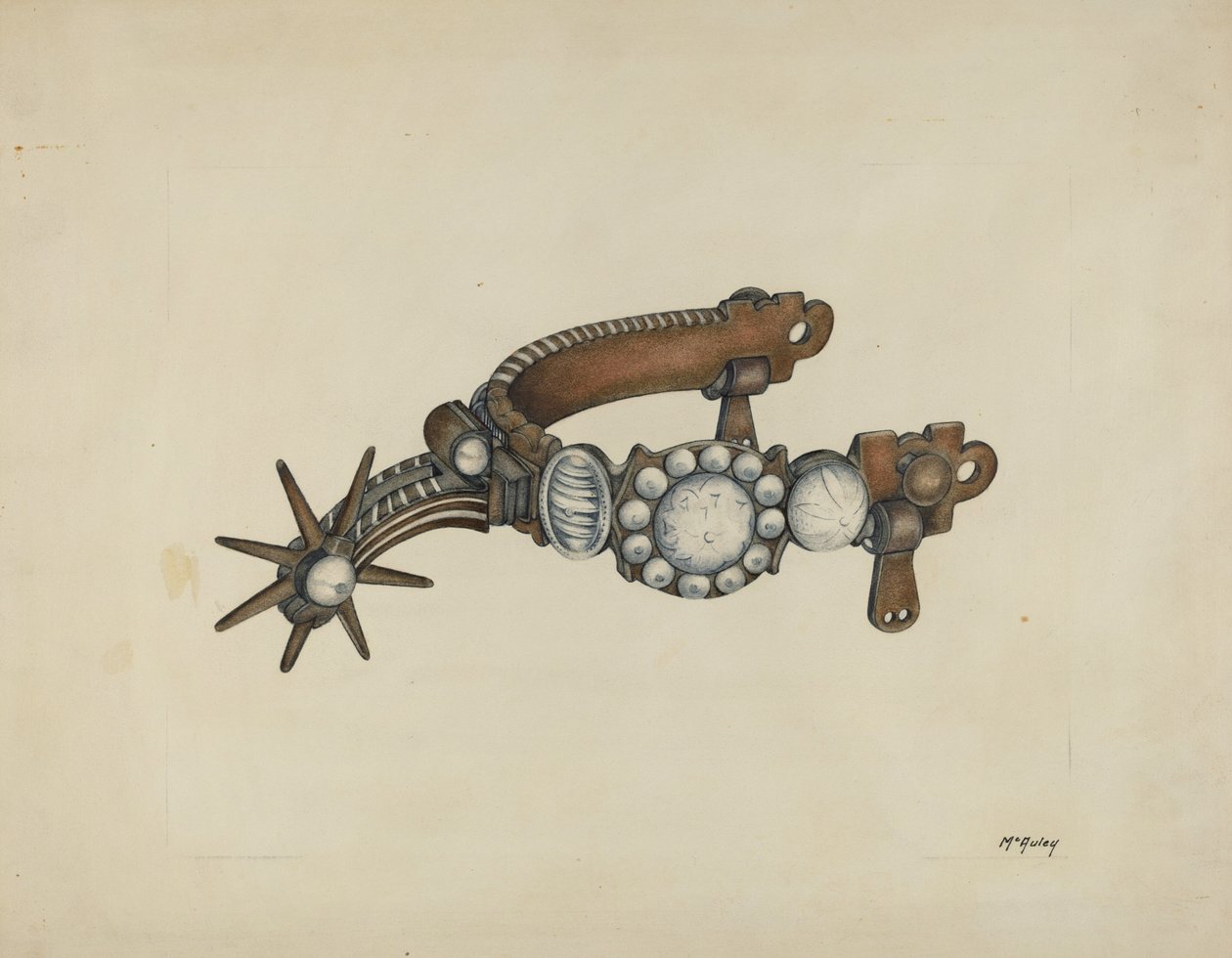 Spur, c. 1938. by William McAuley