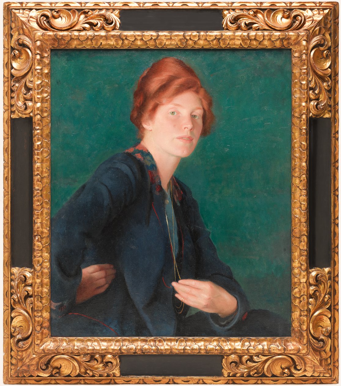 Kızıl Saçlı Kadın by William McGregor Paxton