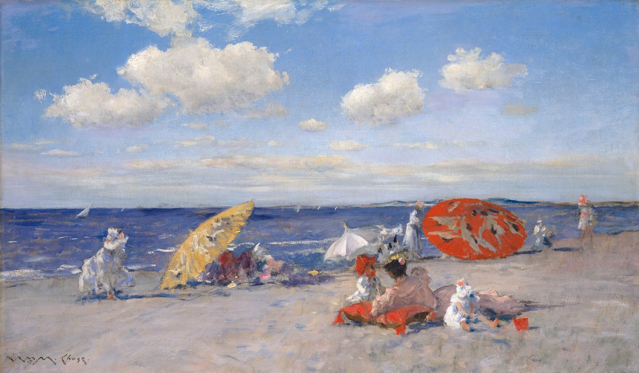 Sahilde, ca. 1892. by William Merritt Chase
