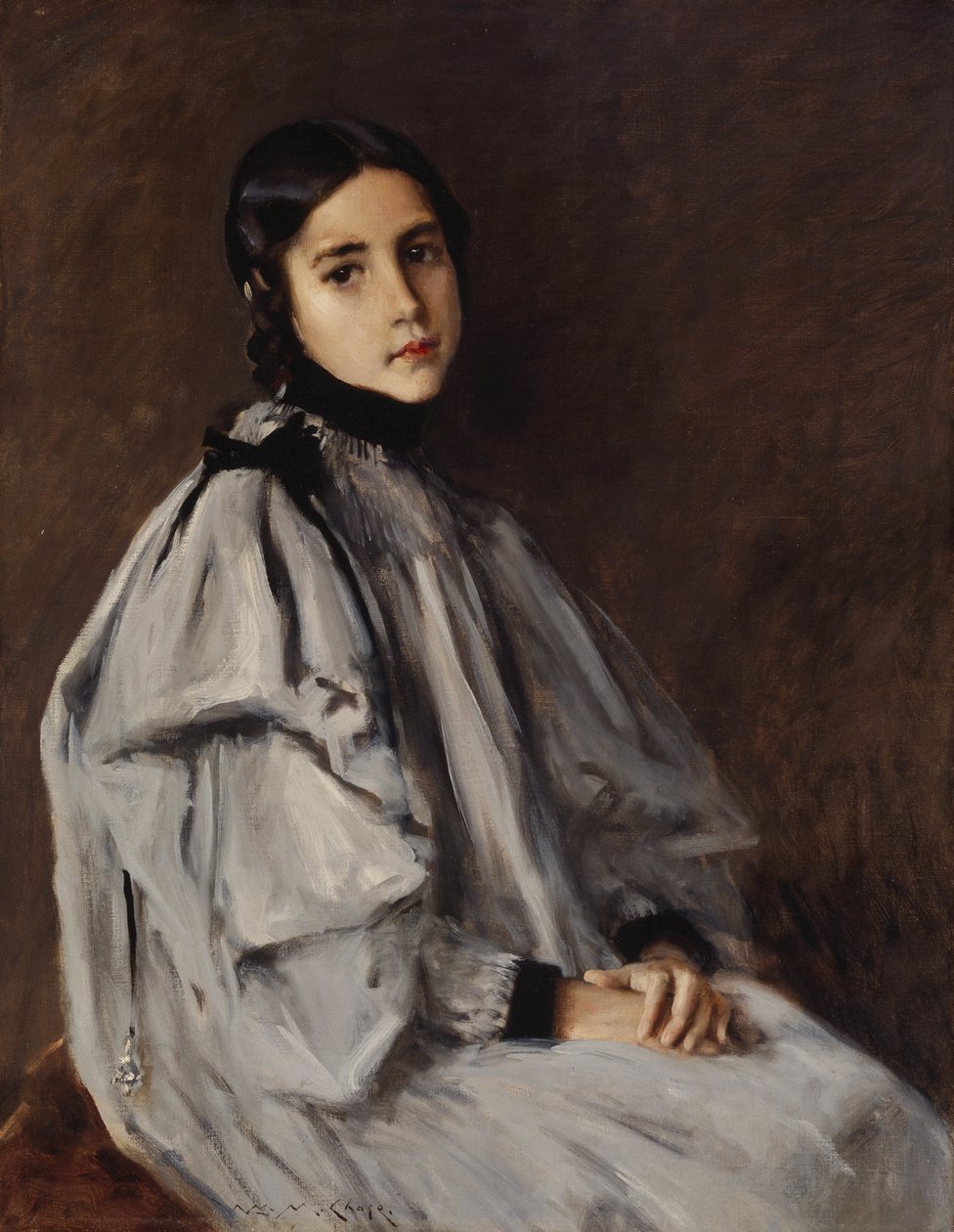 Dieudonnée, c.1899 (tuval üzerine yağlı boya) by William Merritt Chase