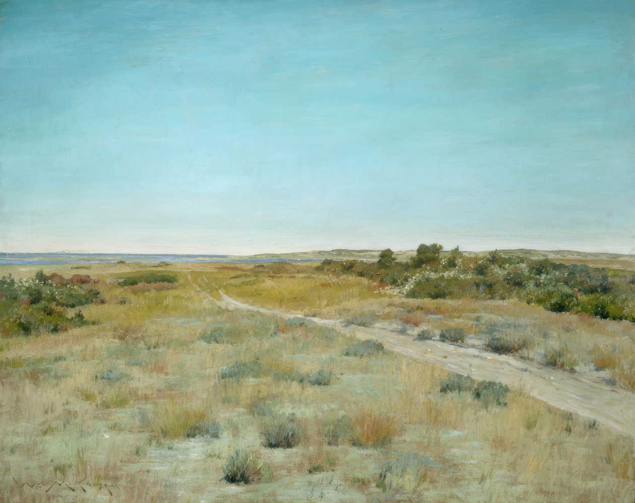Sonbaharın ilk dokunuşu by William Merritt Chase