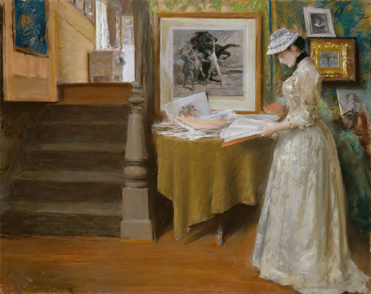 Stüdyoda, c. 1892-1893. by William Merritt Chase