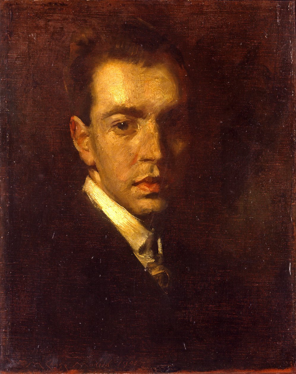 Walter Pach by William Merritt Chase
