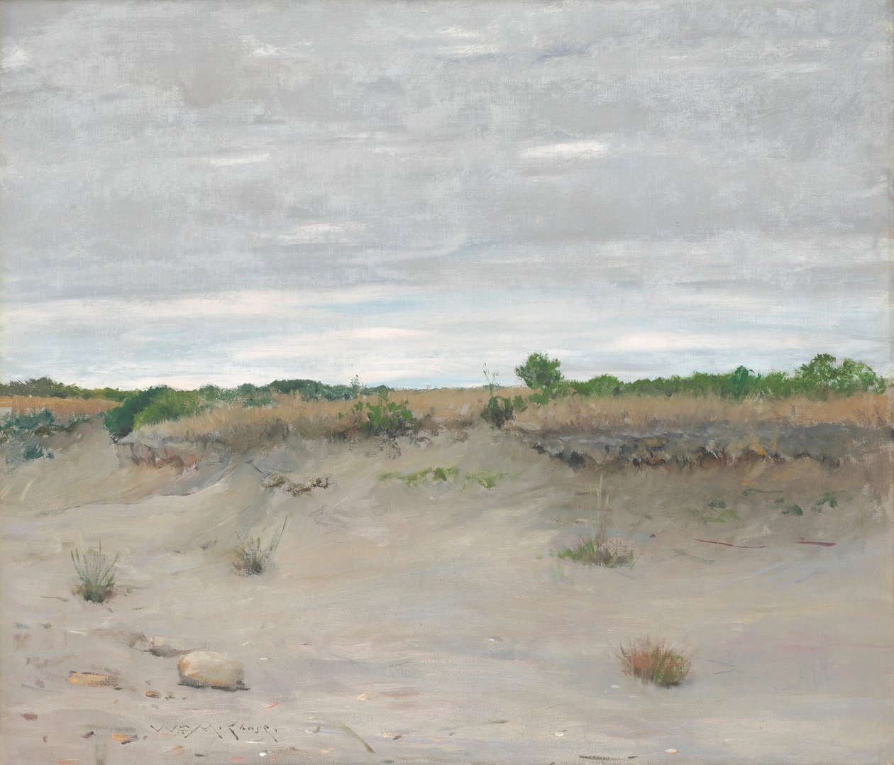 Rüzgarlı Kumlar, 1894. by William Merritt Chase