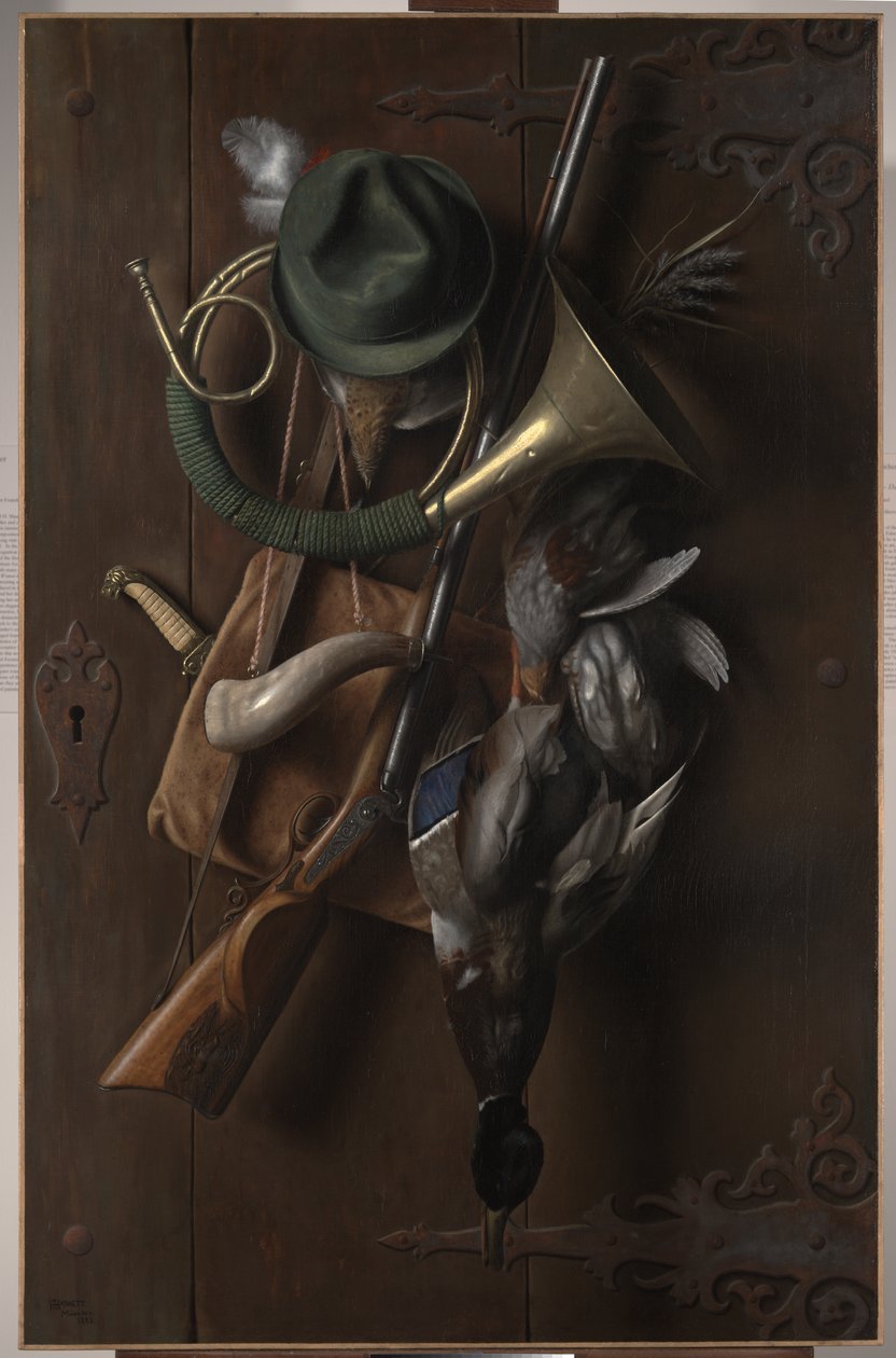 Avdan Sonra, 1883 by William Michael Harnett