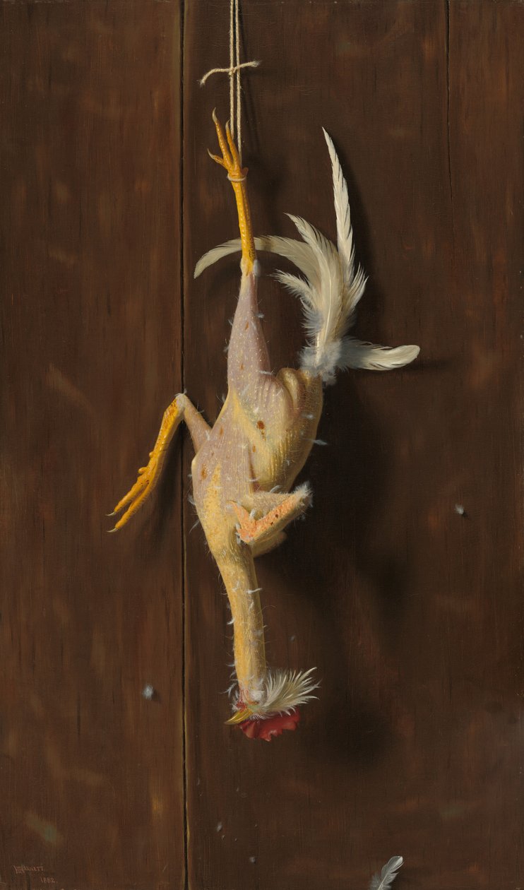 Temizlenmiş, 1882. by William Michael Harnett