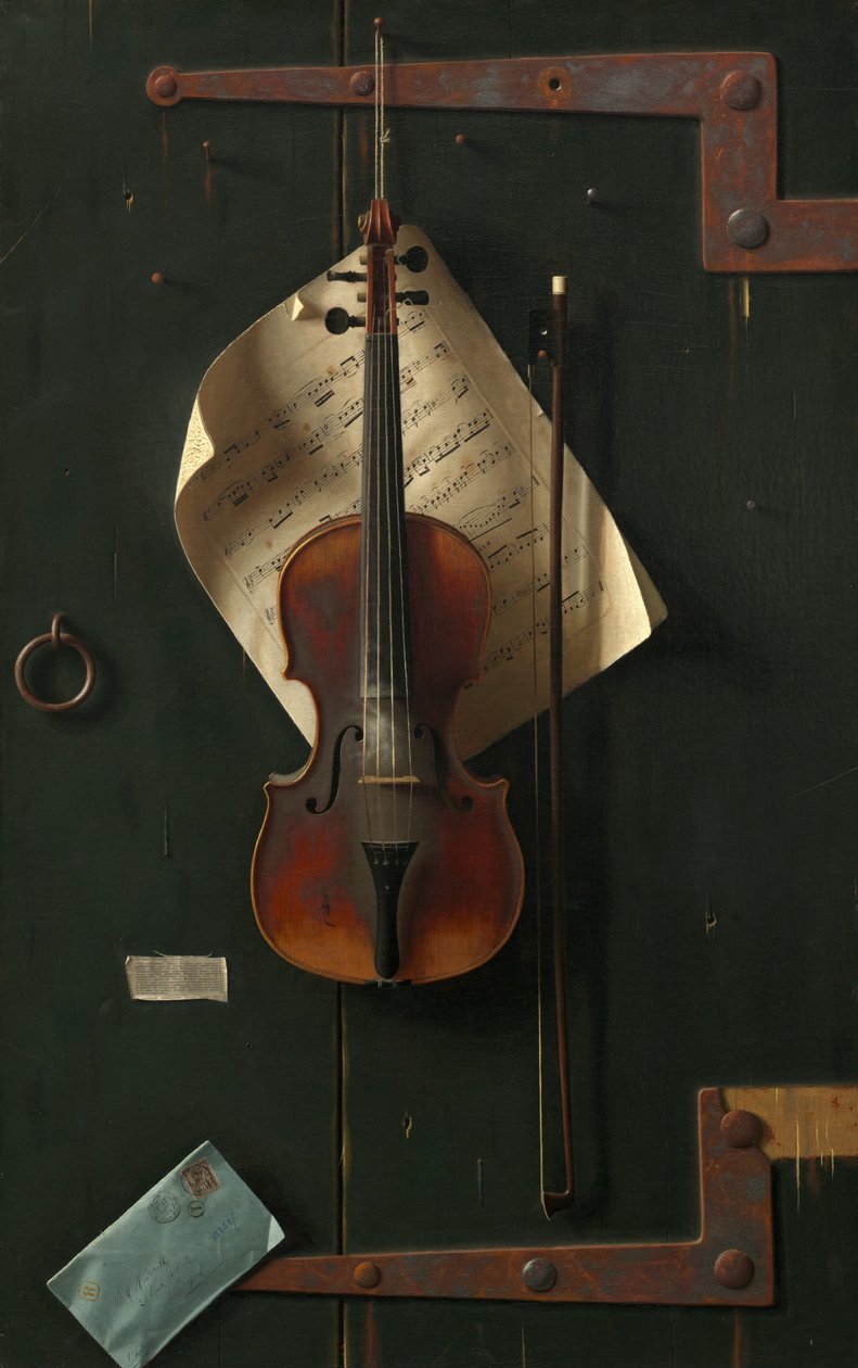 Eski Keman by William Michael Harnett