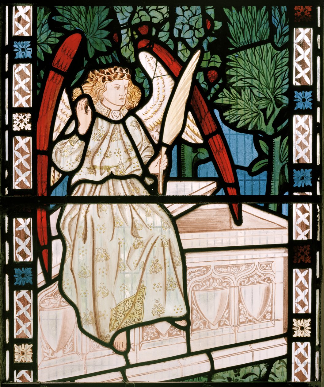 Melek, 1862 (vitray) by William Morris