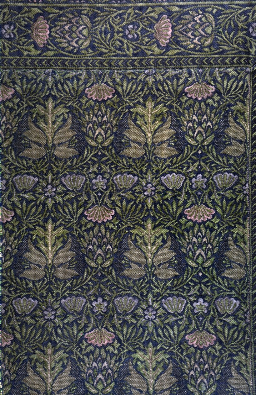 Enginar. Halı, ç. 1880. by William Morris