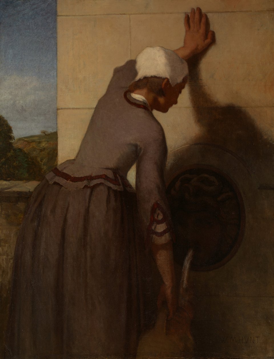 Çeşmedeki Kız, 1852–54 by William Morris