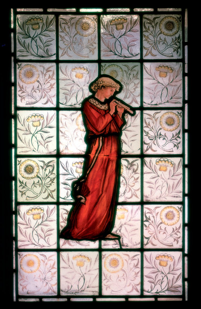 Vitray, Minstrel. 1882-1884 by William Morris