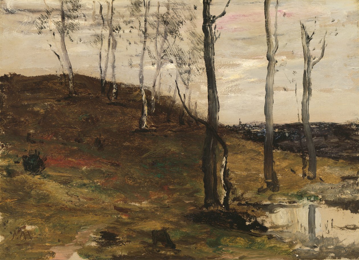 Ağaçlı Yamaç, 187278. by William Morris Hunt