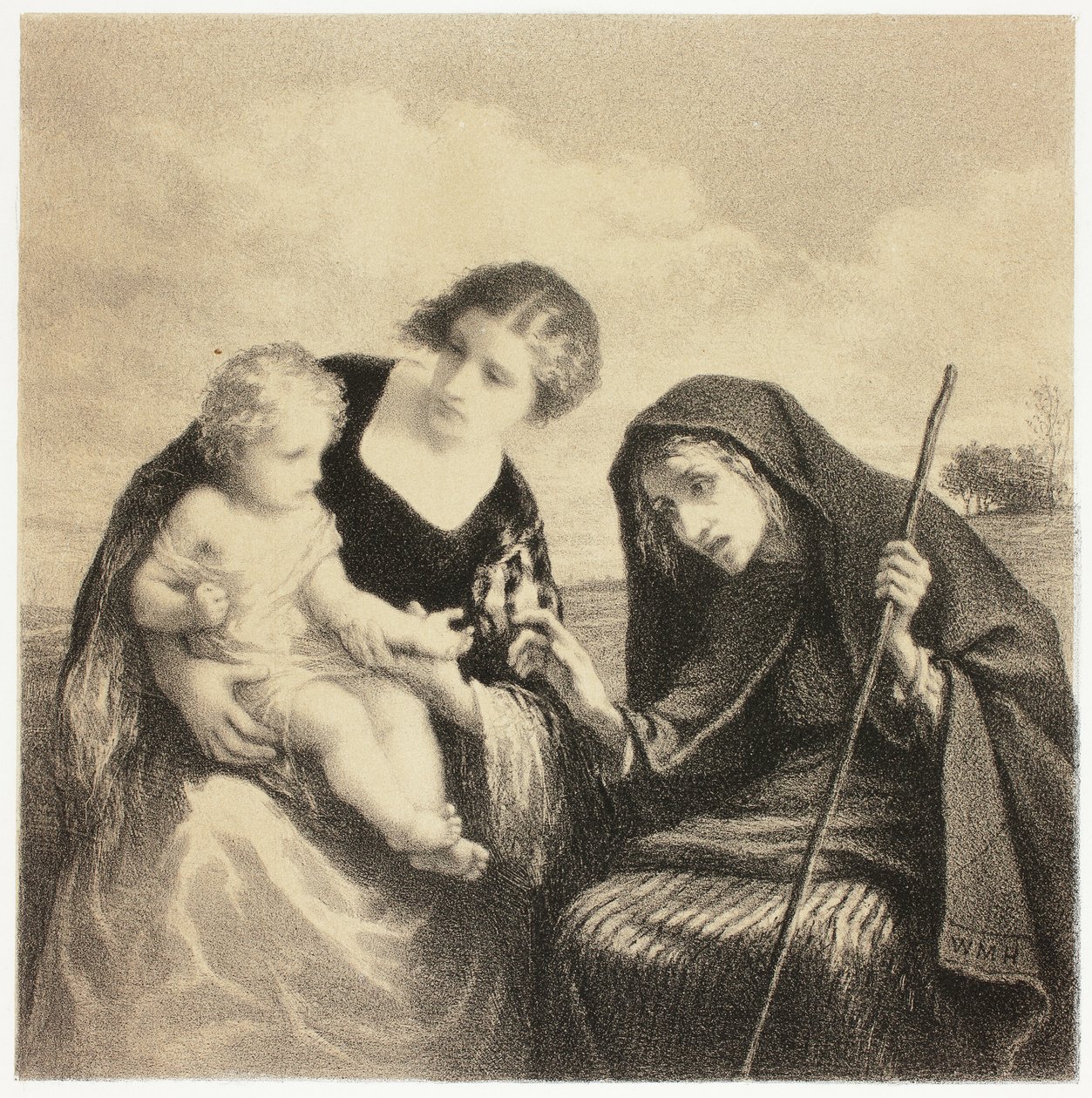 Falcı by William Morris Hunt