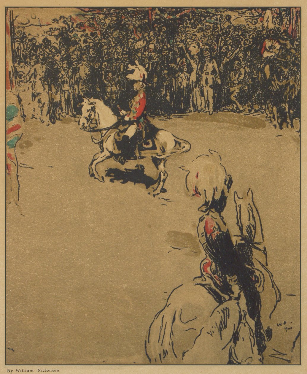 Lord Roberts At Sırtında by William Nicholson