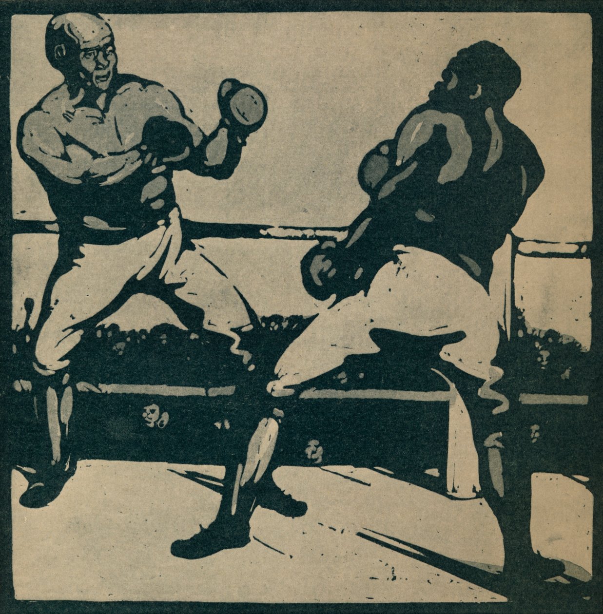 Boksörler, 1898, 1935. by William Nicholson