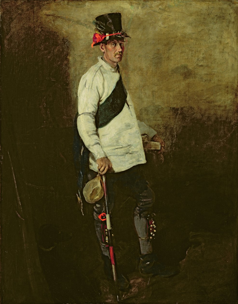 Morris Dansçısı (tuval üzerine yağlı boya) by William Nicholson