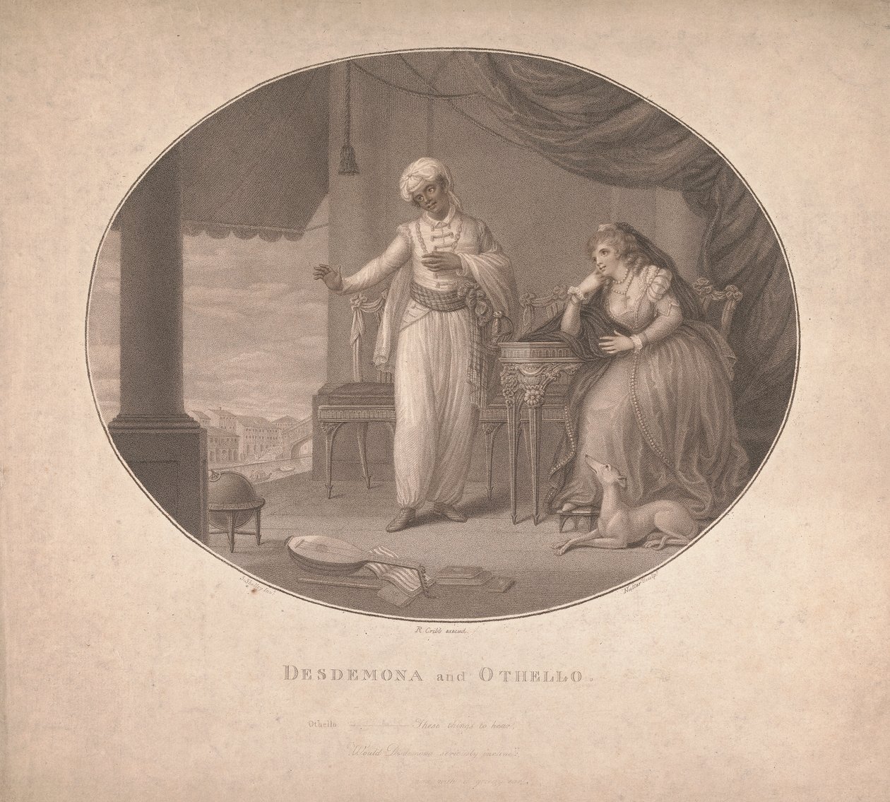 Desdemona ve Othello by William Nutter