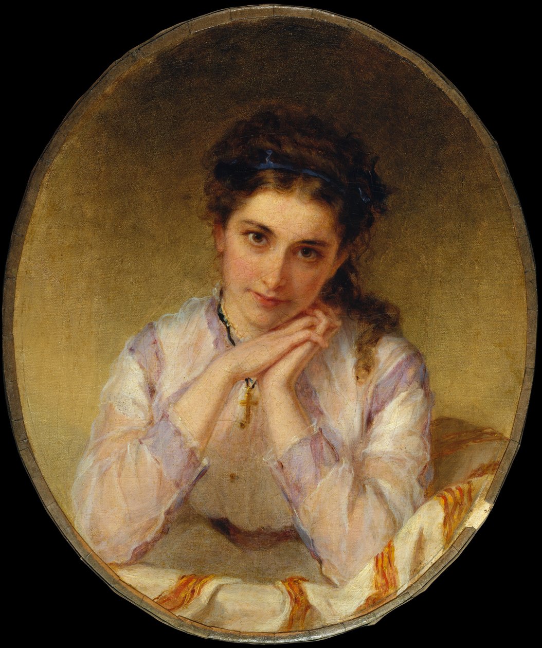 Mary Cadwalader Rawle, 1868. by William Oliver Stone