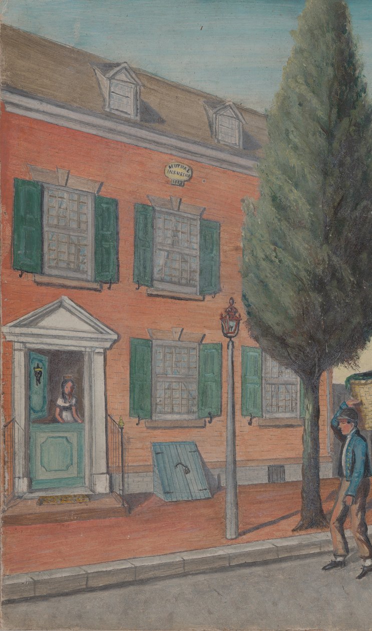 Tea Rusk ve Brick House, 1870